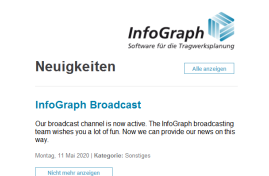 InfoGraph Nachrichtenkanal